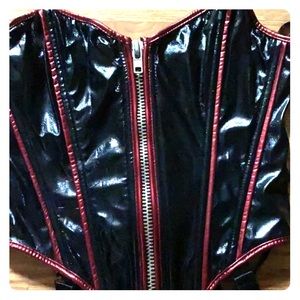 Lip Service pvc corset top
